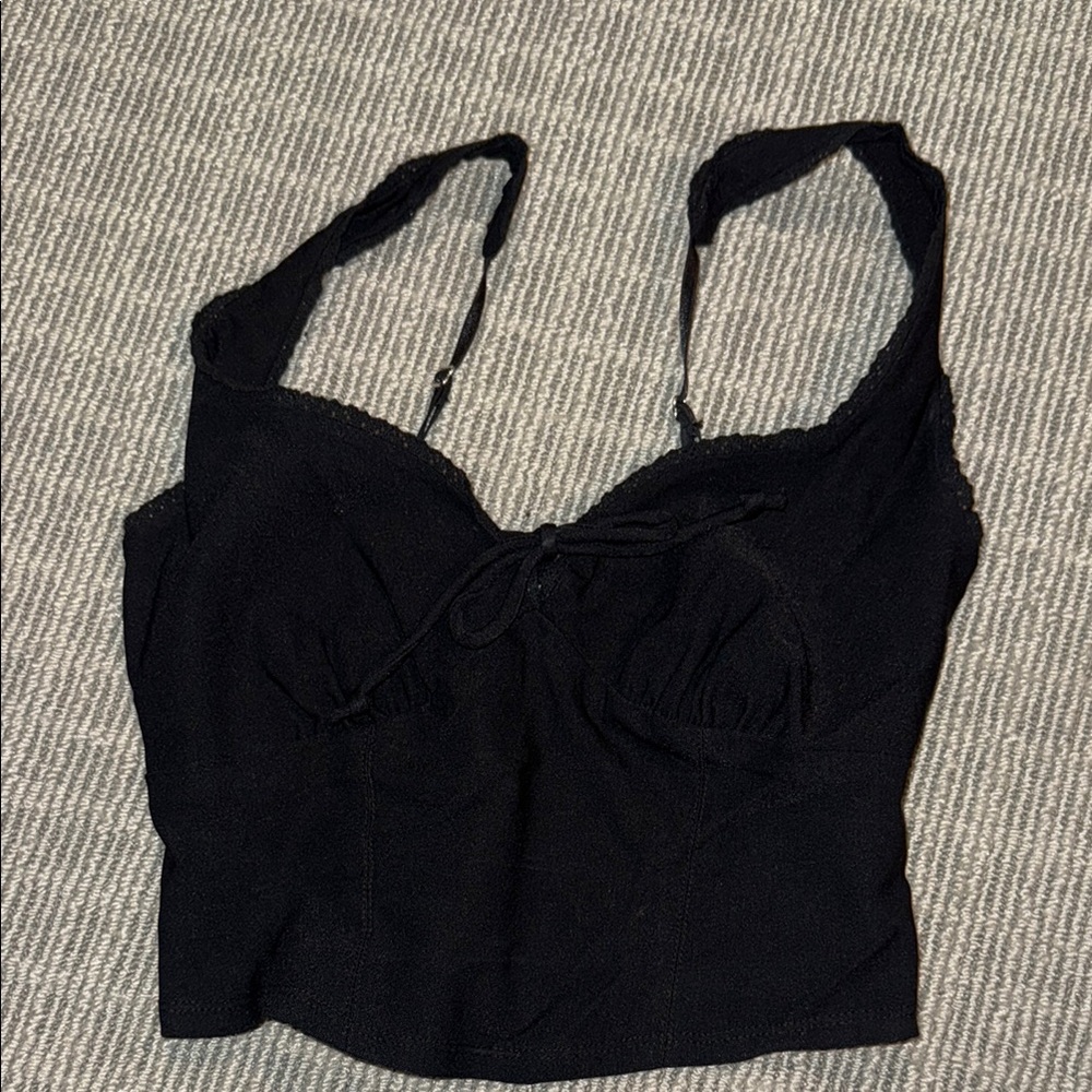 Edikted Black corset Top